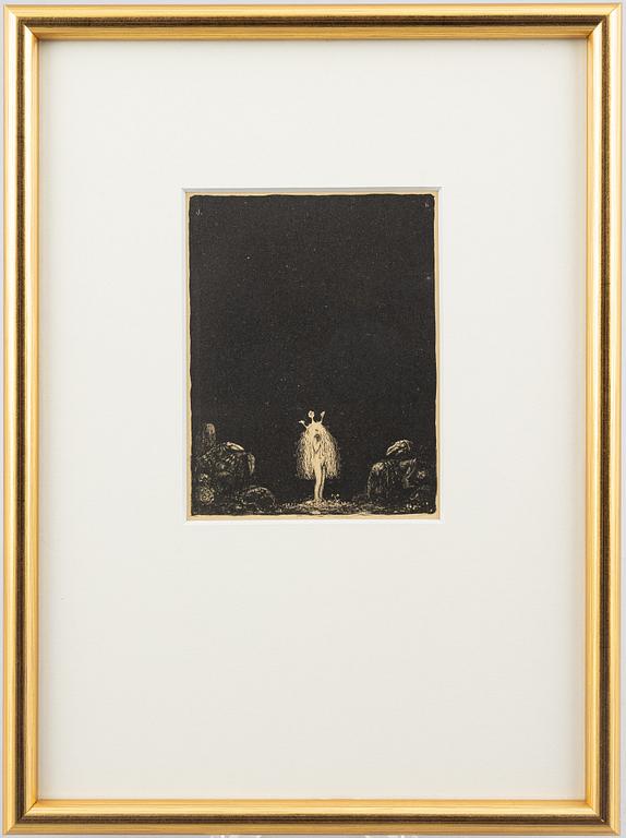 John Bauer, "Den lilla prinsessan och trollen".