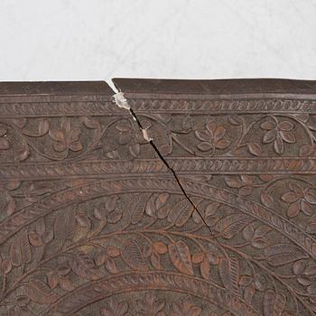 An Anglo-Indian hardwood folding Table, North India, circa 1880. .