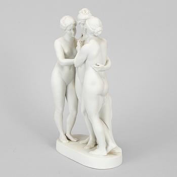 A porcelain figurine, Three Graces.