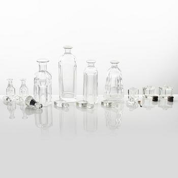 Glasservis, Elis Bergh, glasservis, ca 115 delar "Kronoberg", 1900-talets mitt.