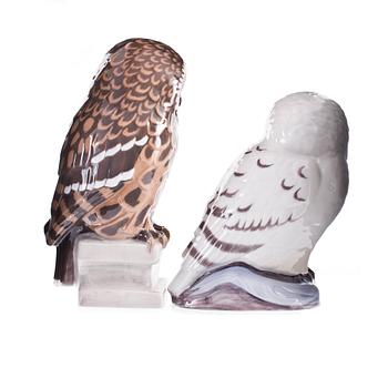 FIGURINER, 2 st, porslin, Bing & Gröndahl.
