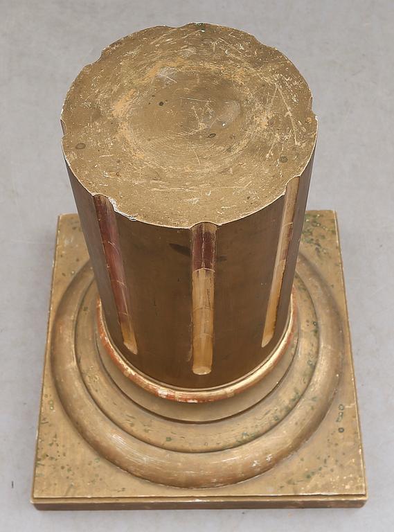 PIEDESTAL, gustaviansk stil, 1800-talets mitt.