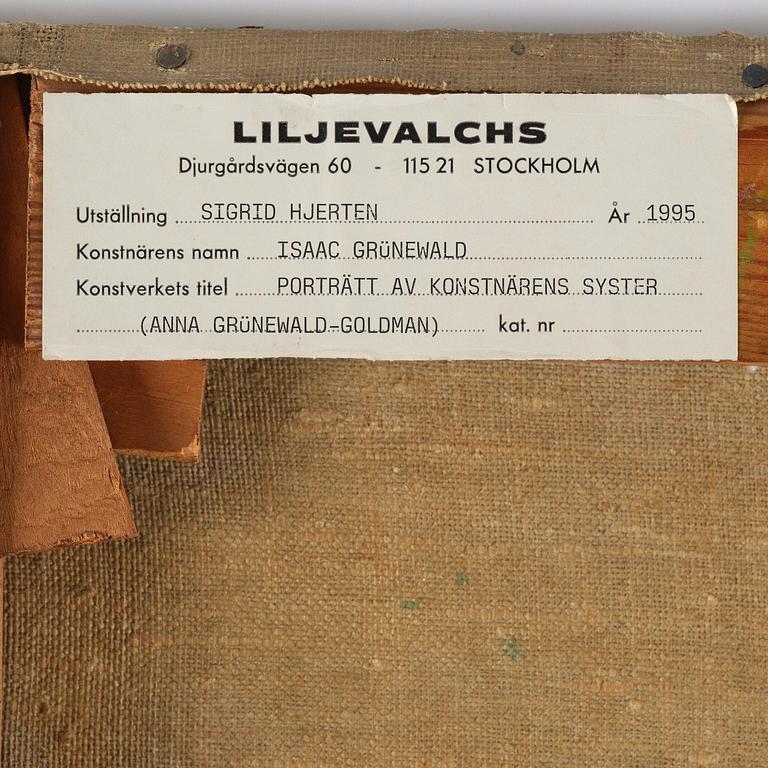 Isaac Grünewald, "Anna".