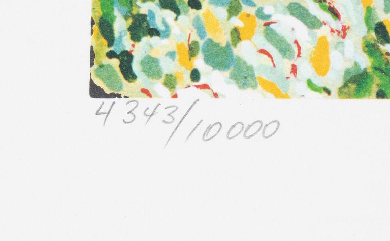 "Die Kunst der Graphik", suite comprising 6 prints, 1982, signed 4343/10000.