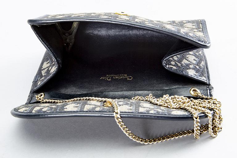 Christian Dior, two canvas handbags.