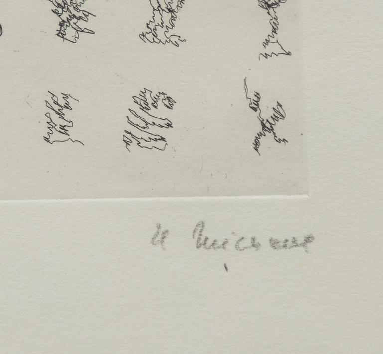 Henri Michaux, Untitled.