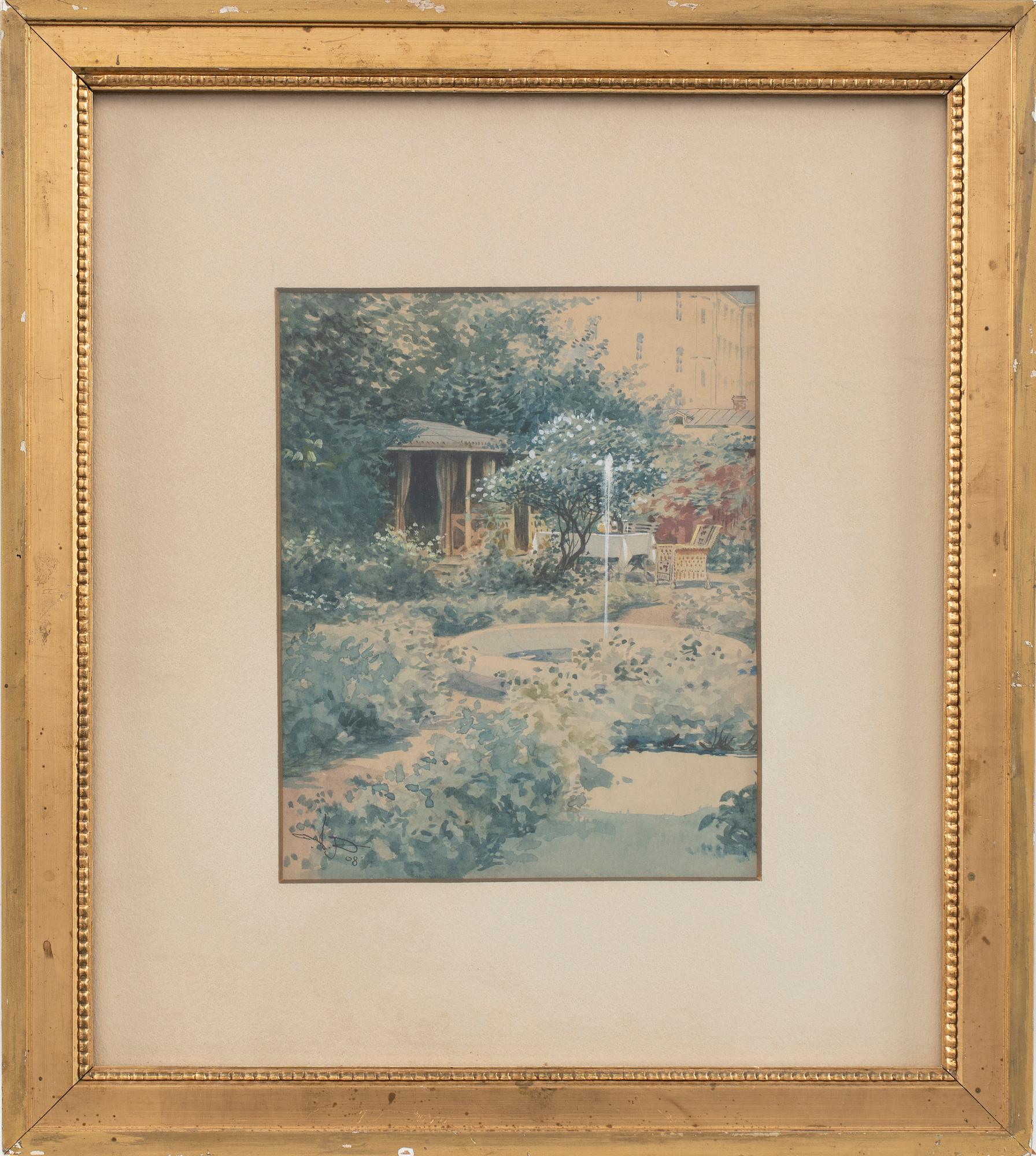 Vicke Andrén, utan titel, 1908.