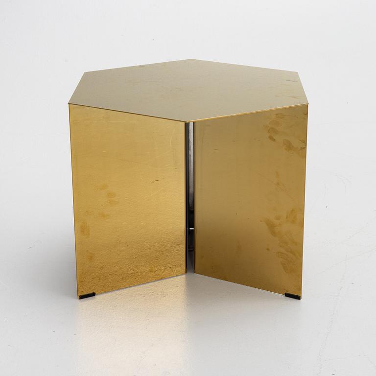 A 'Slit Table Round' side table, Hay, Denmark.