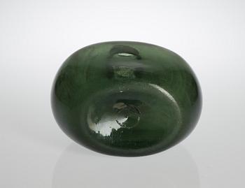 A green 18th/19th century bottle.