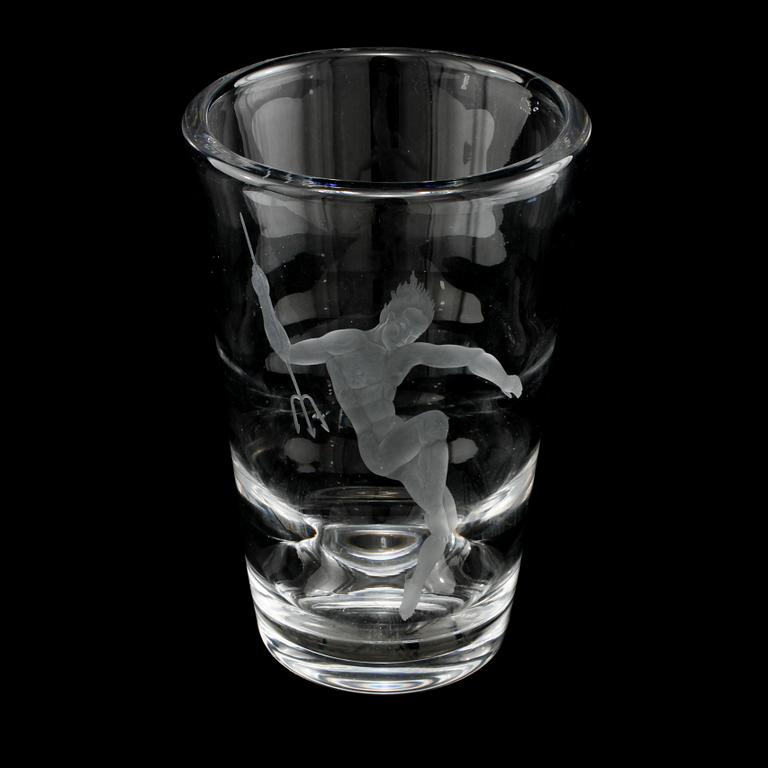 VAS, glas, Elme glasbruk, 1900-talets andra kvartal.