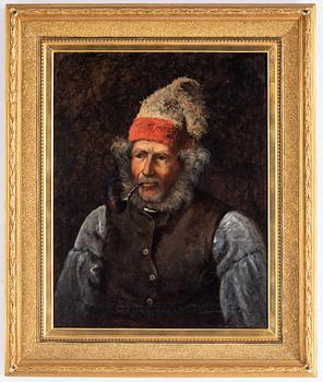 Severin Nilson, oil on canvas, signed.