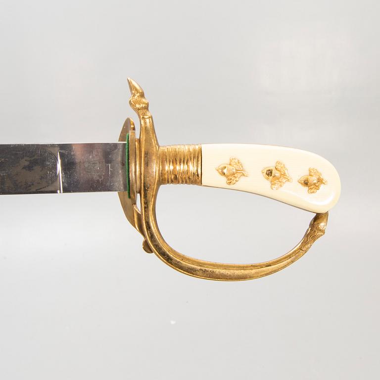 A 20th Century hunting sword.