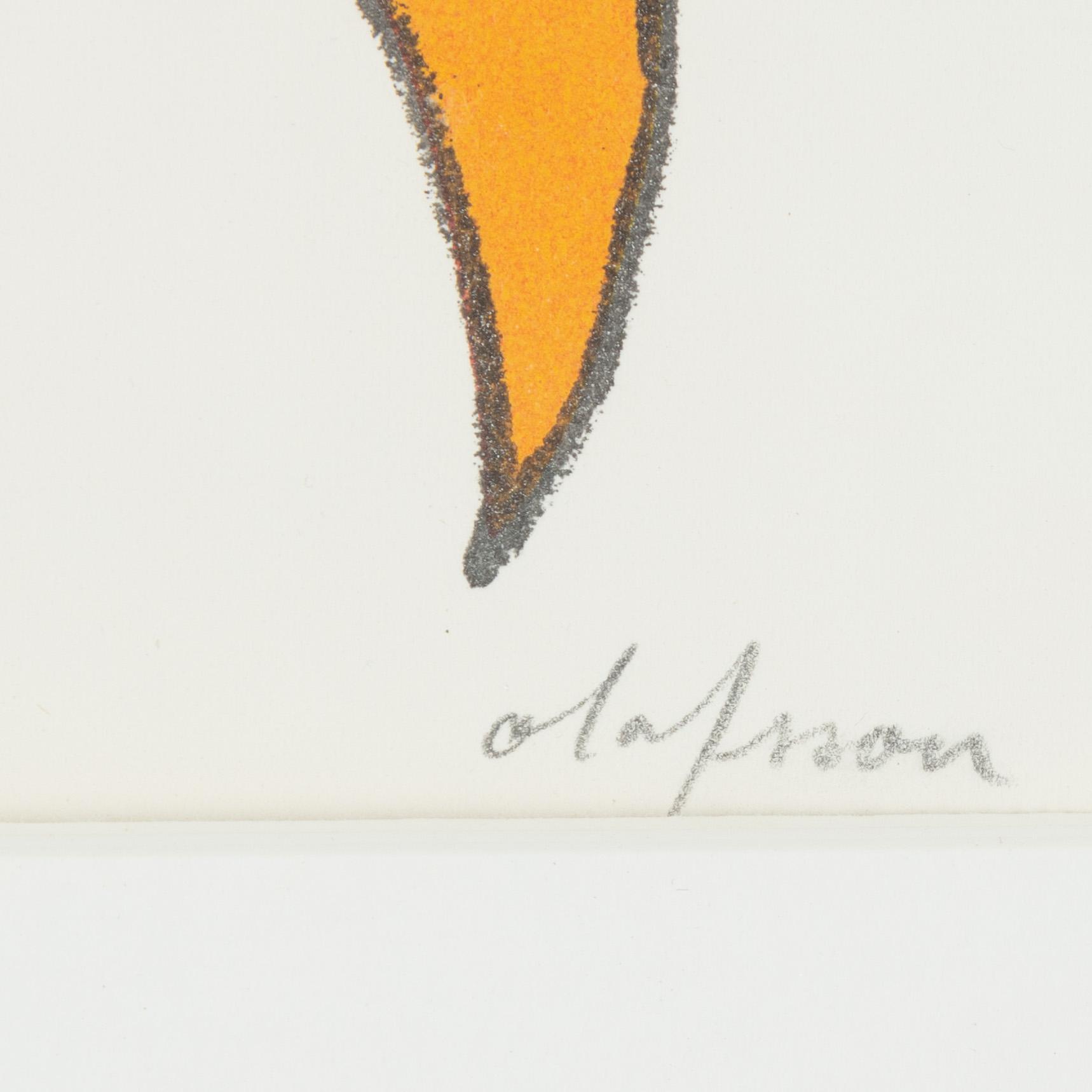 Pierre Olofsson, litografi, signerad och numrerad 140/300.