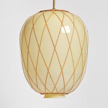 Harald Notini, a pair of ceiling lamps model 11555, Arvid Böhlmarks Lampfabrik, Stockholm, 1940s.