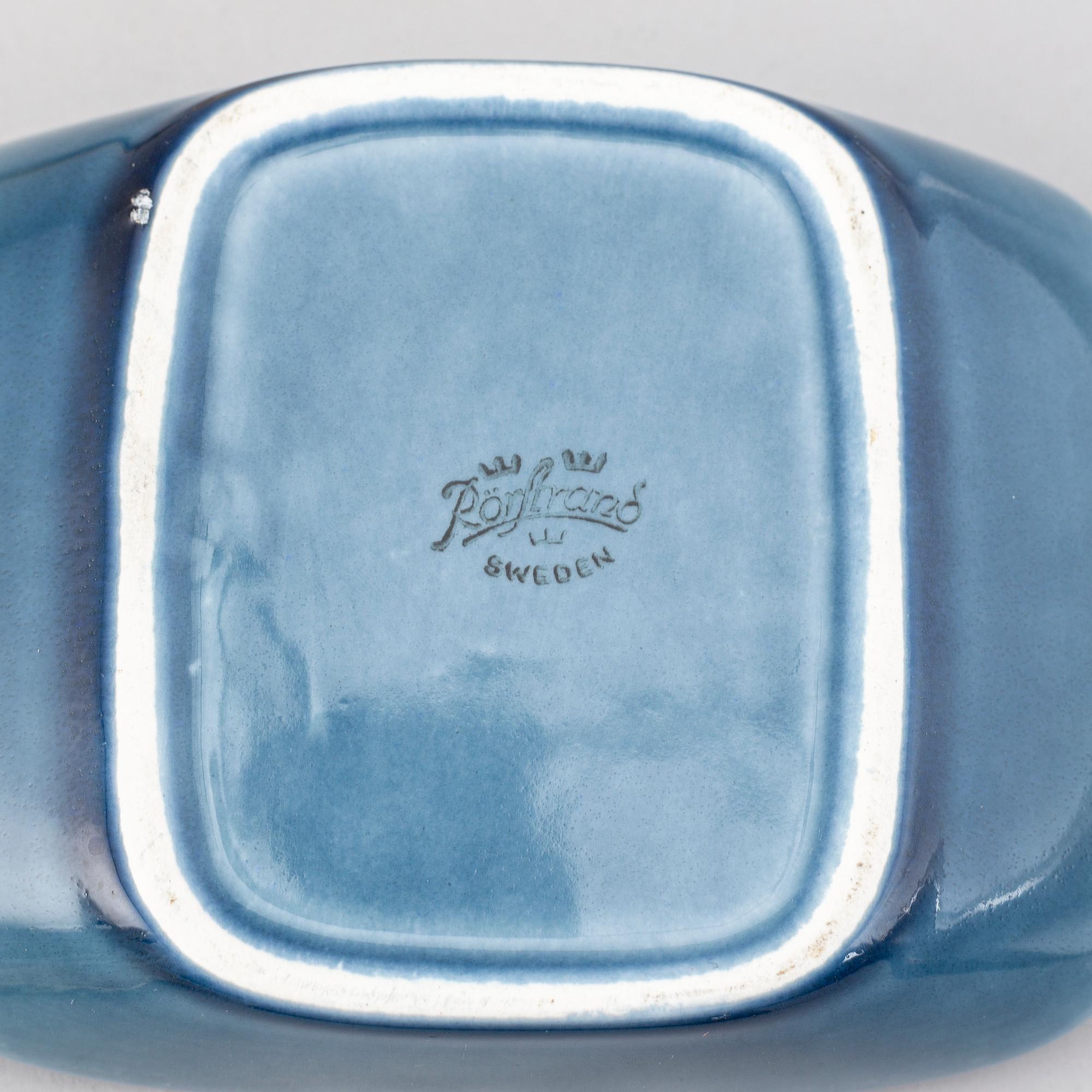 RÖRSTRAND, a set of 13 ceramic promotional items, Sweden mid 20th century.