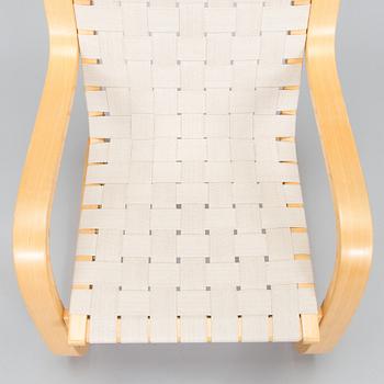 Alvar Aalto, a pair of late 20th century armchair model 406 Artek.