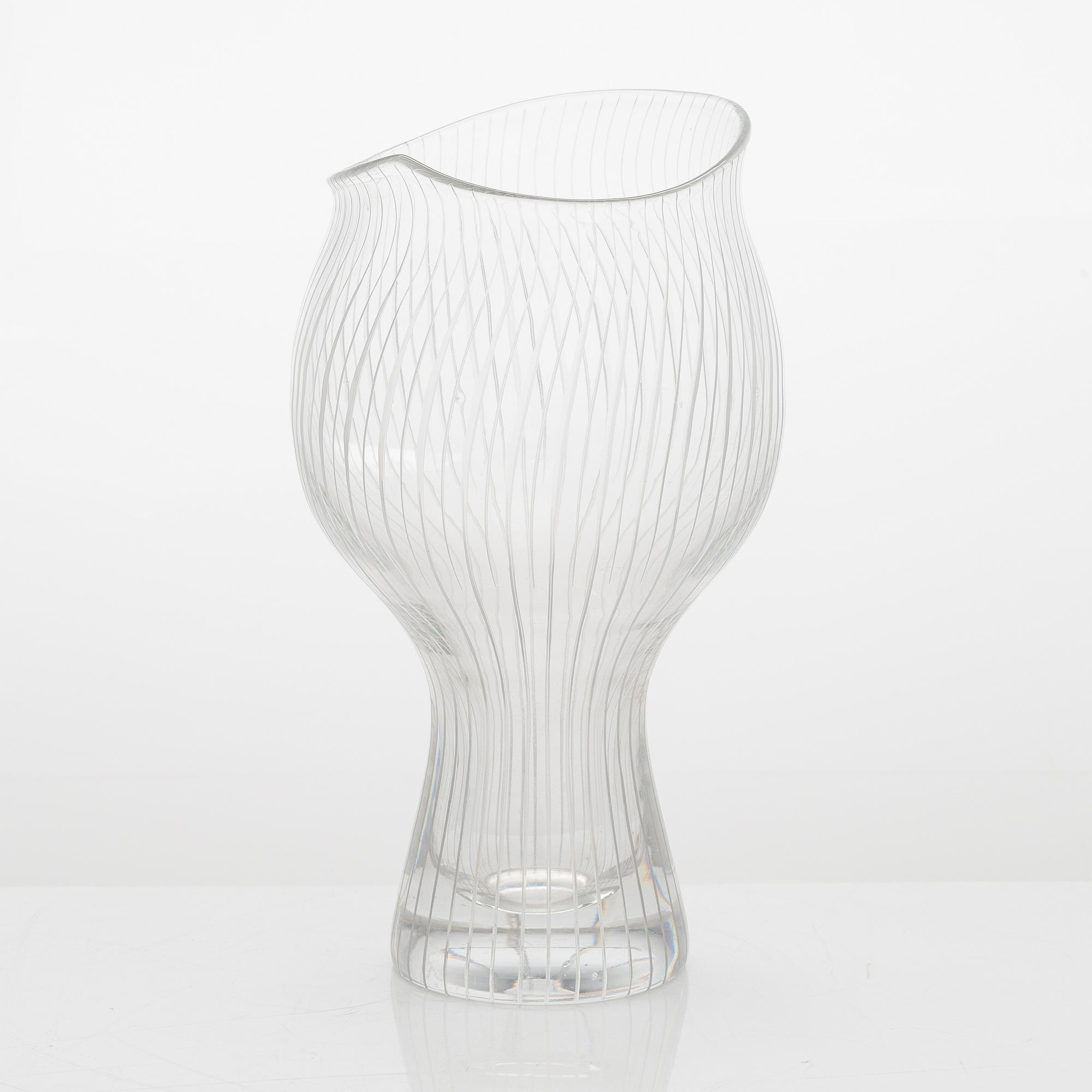 Tapio Wirkkala, vas, modell 3213, signerad Tapio Wirkkala -Iittala.