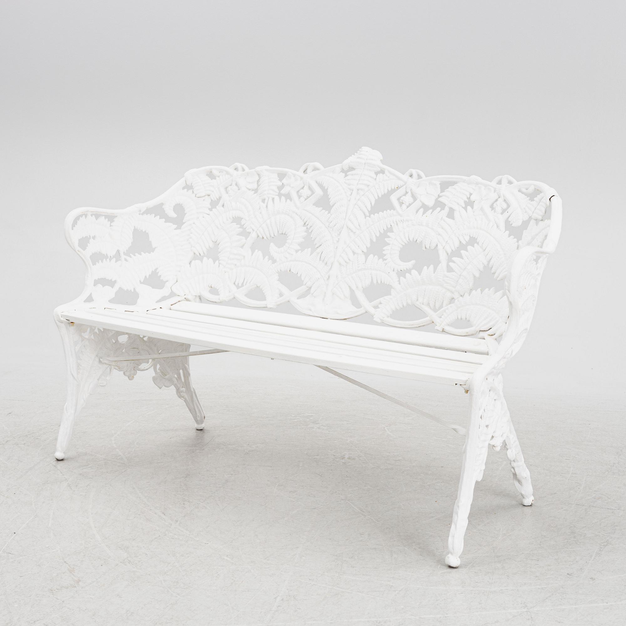 Trädgårdssoffa, tidigt 1900-tal.