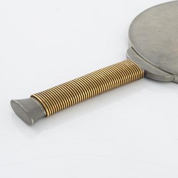 Spegel, tenn och mässing, Firma Svenskt Tenn, 1930-tal.