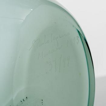 Giampaolo Seguso, vase, 'Refolo', Murano, Italy 1993.
