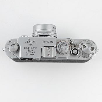 Leica IIf, "Black Dial", no. 809212, 1956.