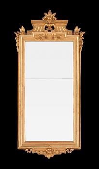 706. A Gustavian mirror by J. Åkerblad 1770's.