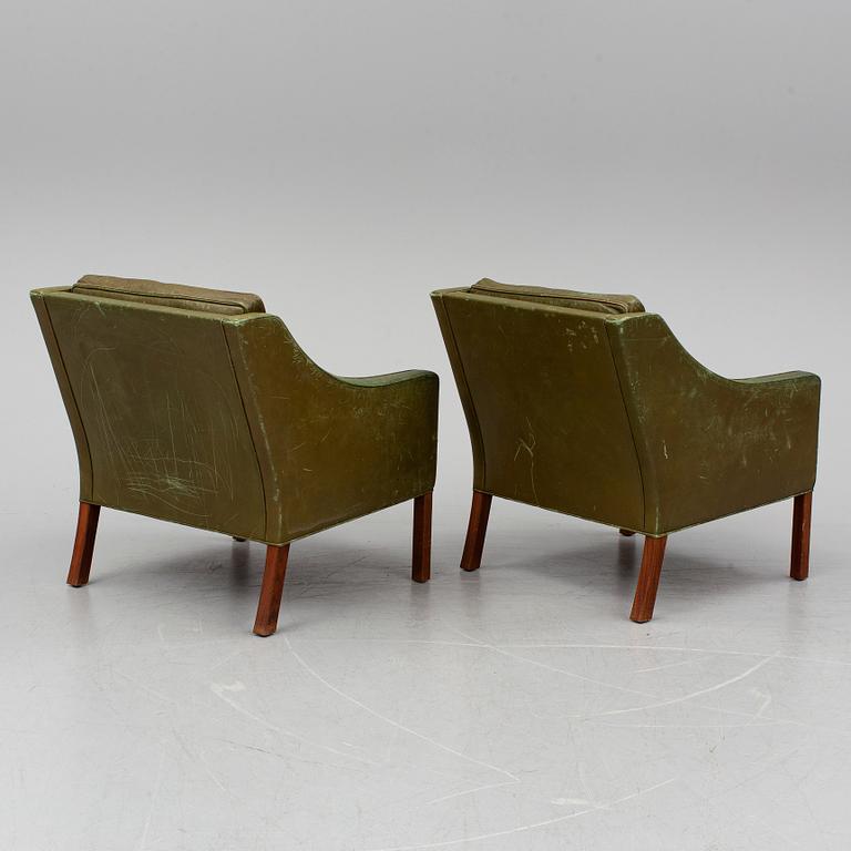 BØRGE MOGENSEN, fåtöljer, ett par, modell 2209, Danmark.