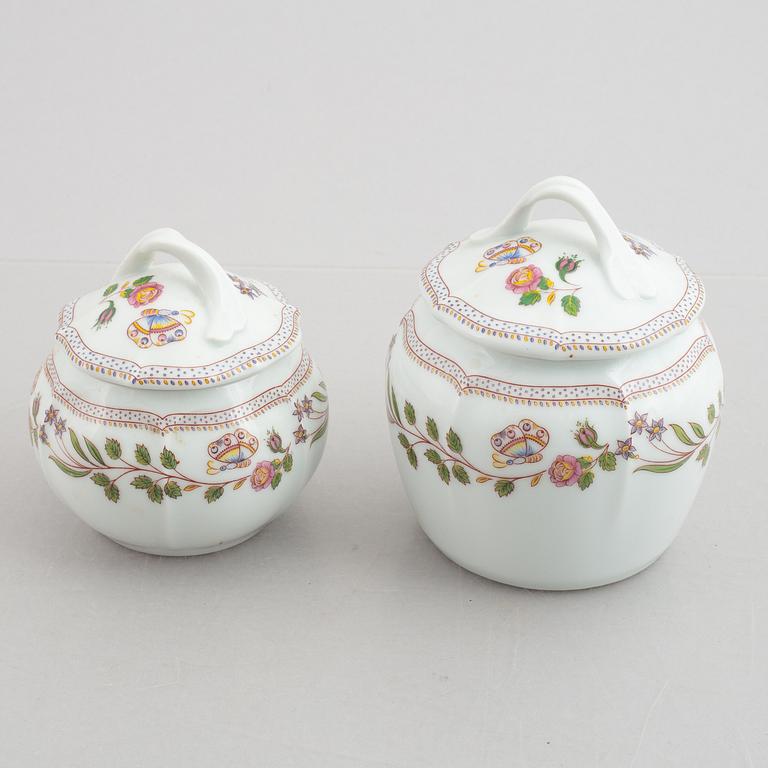 A 67-piece service, Porcelaine de Paris, France, late 20th century.