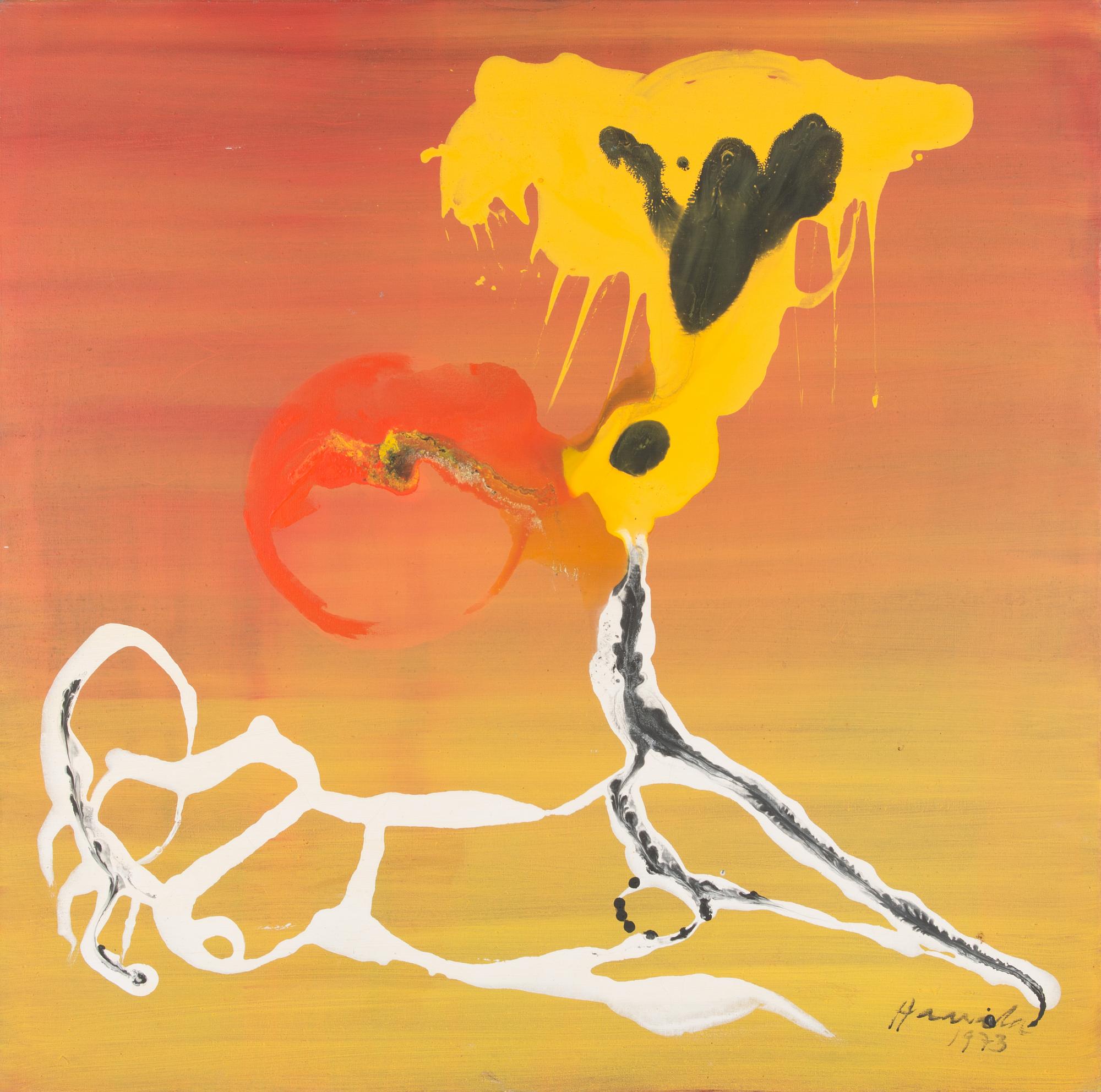 Olavi Haarala, oil on canvas, signed and dated 1973.