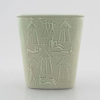 Carl-Harry Stålhane, punch/wine cooler, stoneware, Rörstrand.