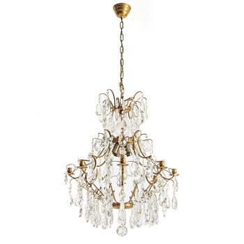 Chandelier, second half of the 20th century.