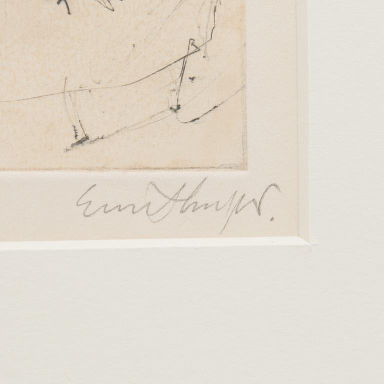 Evert Lundquist, Kvinna med äpple.