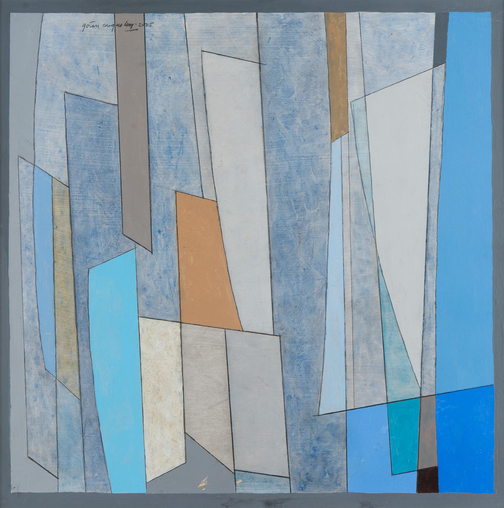 Göran Augustson, "Tranquillo" (Calmly).
