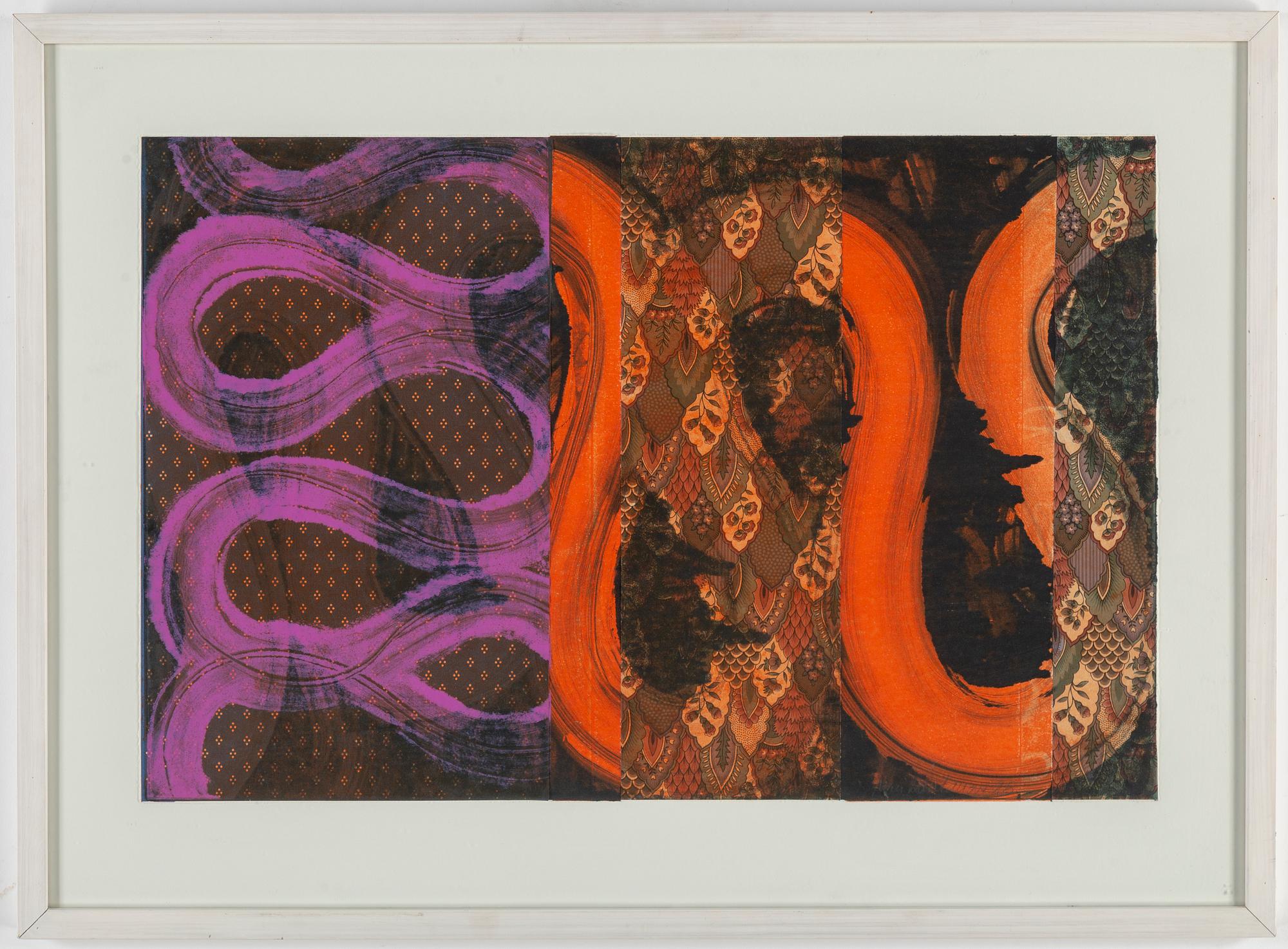 MARI RANTANEN, monotypi, signed and dated -95.