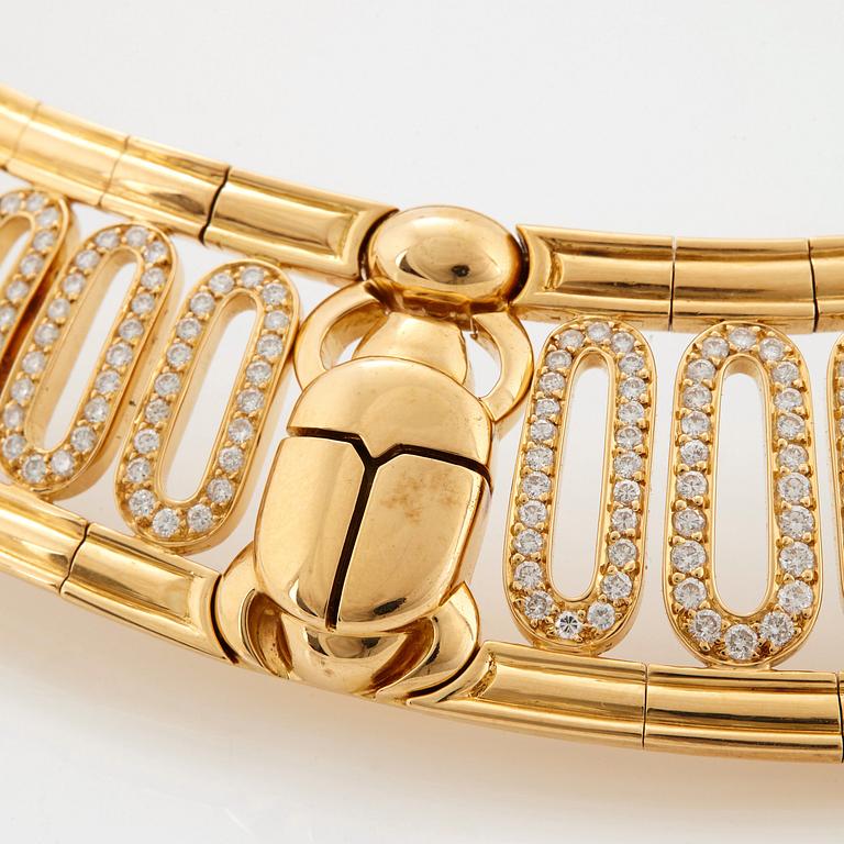Cartier "Scarab" a necklace.