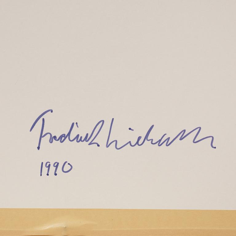 Frederik Lieberath, photography, signed and dated 1990 verso.