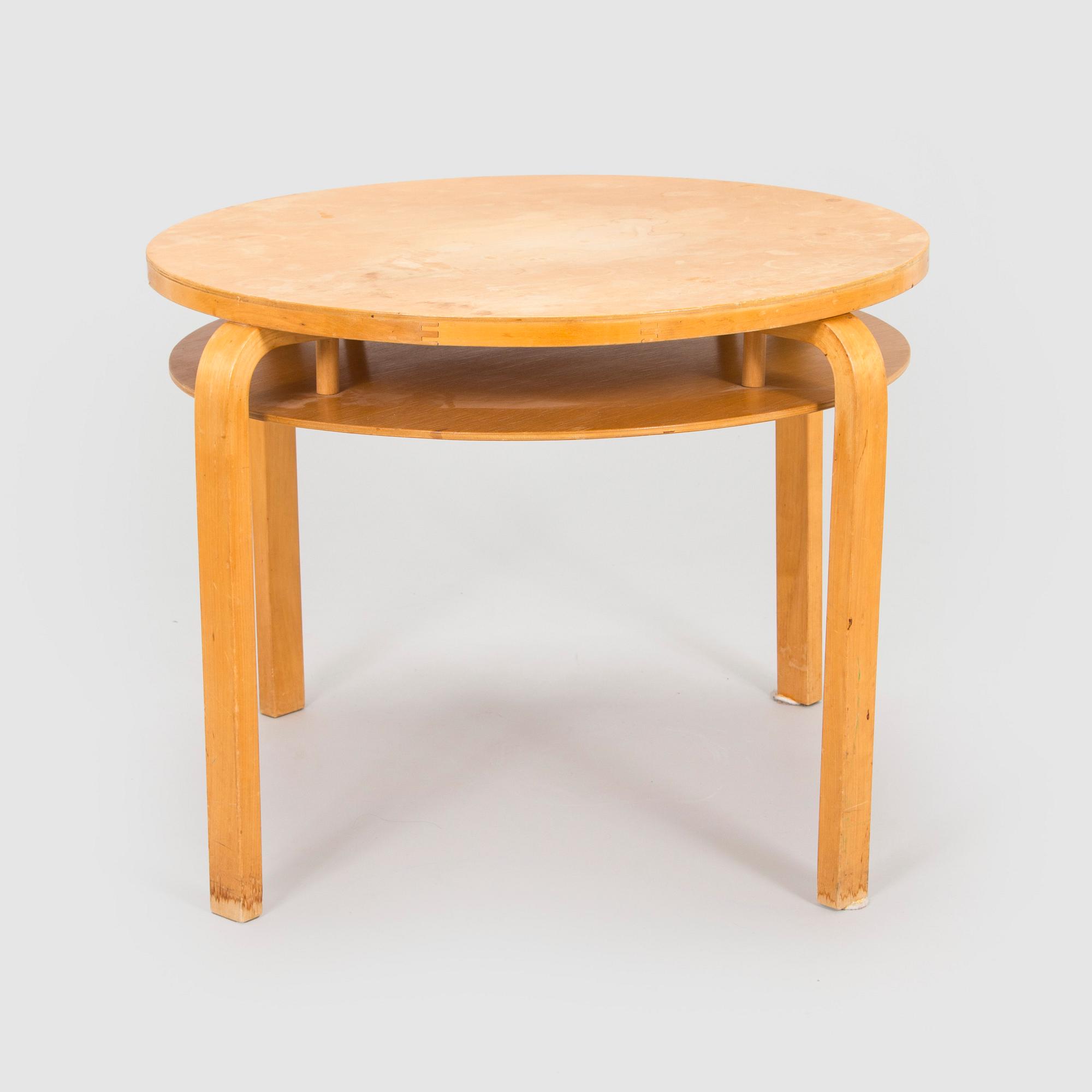 Alvar Aalto, bord, modell A71  för O.Y. Huonekalu- ja Rakennustyötehdas A.B. tidigt 1950-tal.