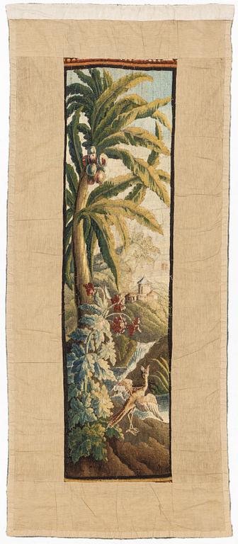 A Manufacture Royale d’Aubusson, 'entre-fenêtre' tapestry, ca 298 x 121-127,5 cm.