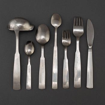 66 pices of stainless steel cutlery, 'Ranka' Gense.