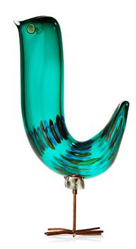 850. An Alessandro Pianon 'Pulcino' glass bird, Vistosi, Italy, 1960's.