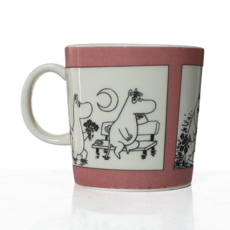 Muminmugg, porslin, Arabia, Finland 1990-1993.