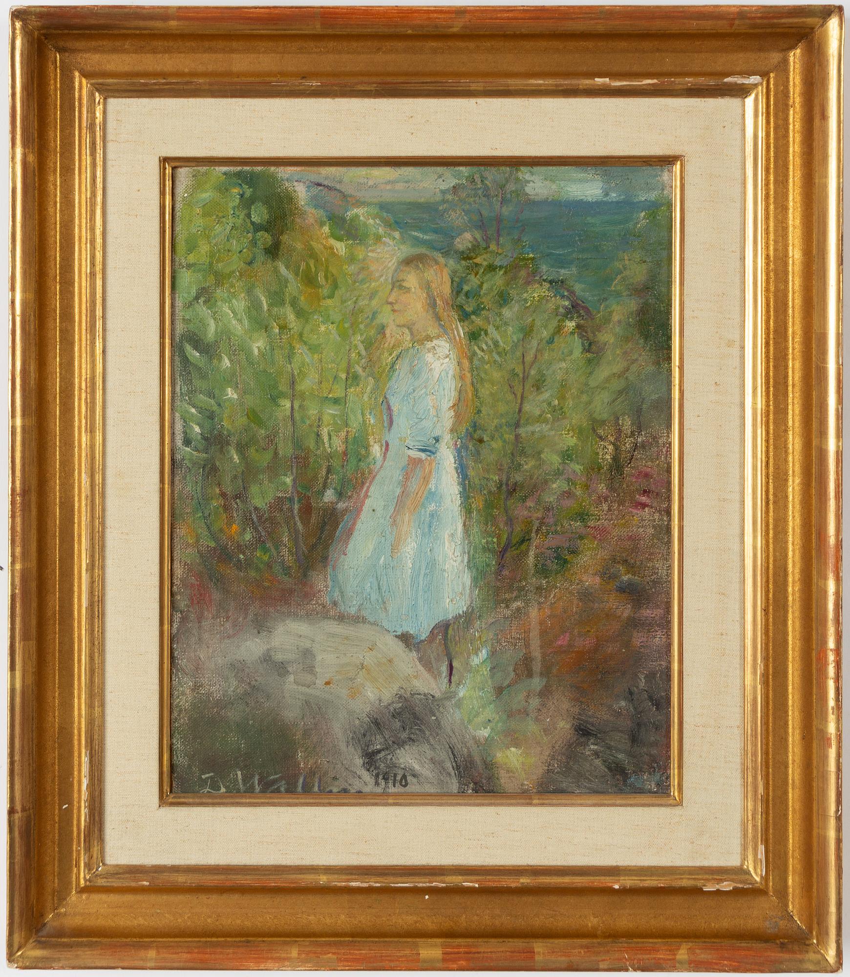 David Wallin, Girl among trees.