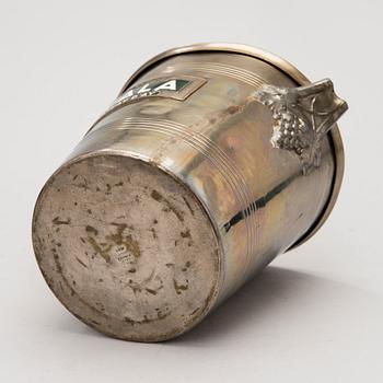 SAMPPANJAJÄÄHDYTIN, metallia, Argit, Ranska 1950/1960-luku.