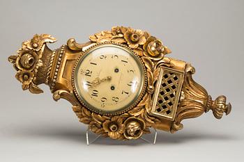 VÄGGPENDYL, gustaviansk stil. 1900-talets mitt.
