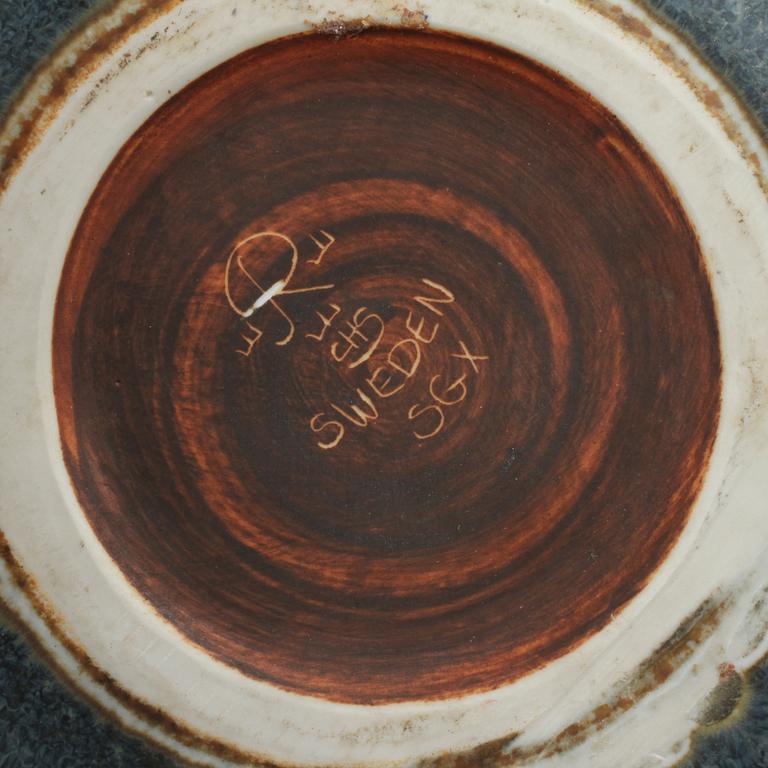 PARTI STENGODS, 5 delar, Carl-Harry Stålhane, Rörstrand, 1900-talets andra hälft.
