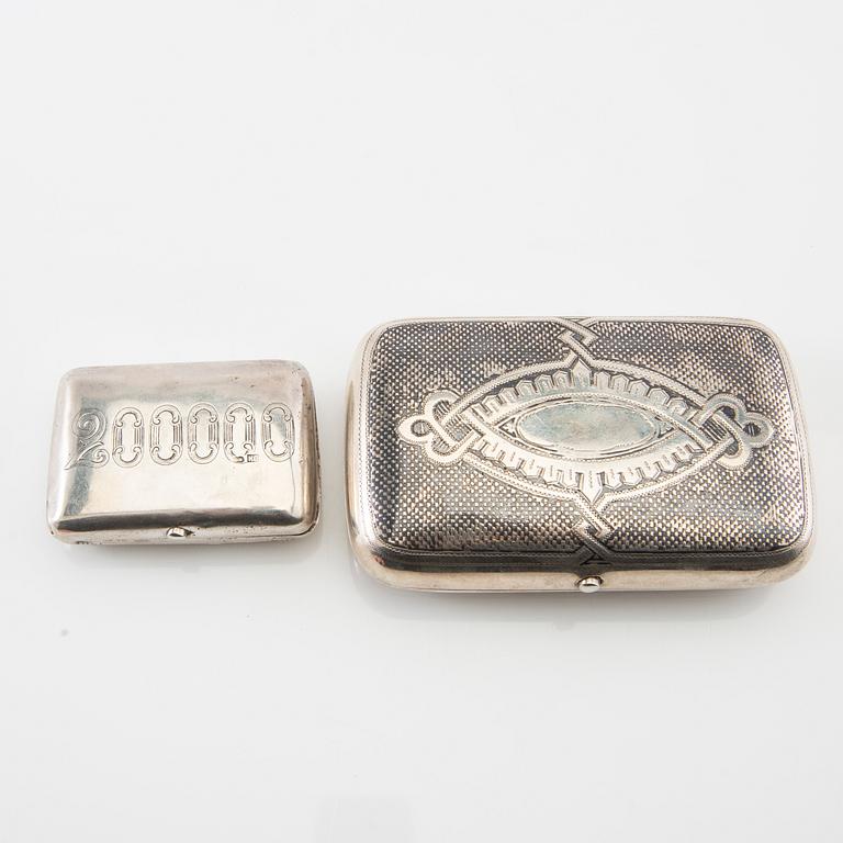 Dosor 2 st silver Moskva 1800-talets slut.