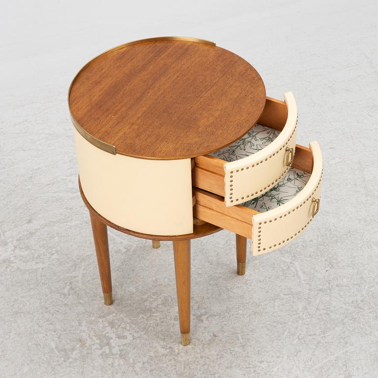 Halvdan Pettersson, a bedside table, Tibro Möbelfabrik, 1950's.