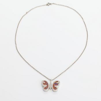 Nanny Still, A sterling silver and titanium necklace. Kultakeskus, Hämeenlinna.