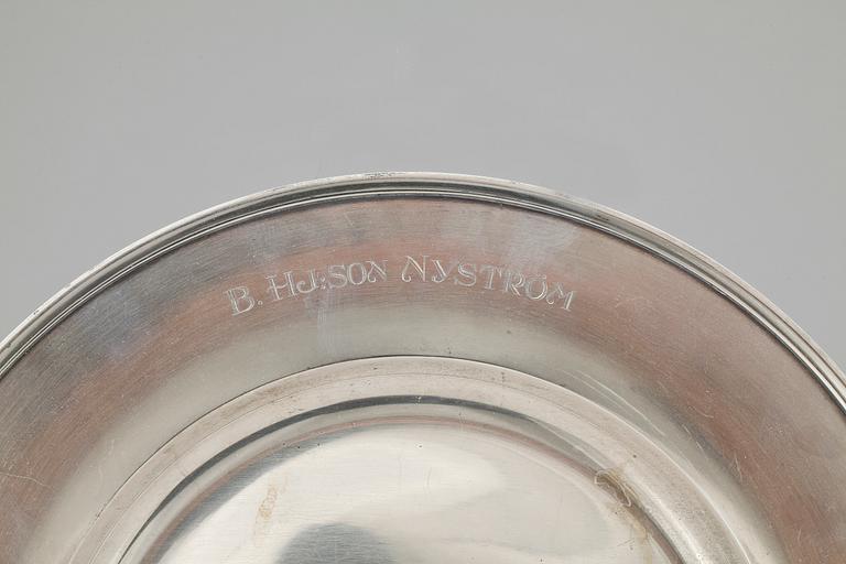 FAT, silver, Edlunds Silvervarufabrik Ab, Stockholm, 1940. vikt ca 390 gram.