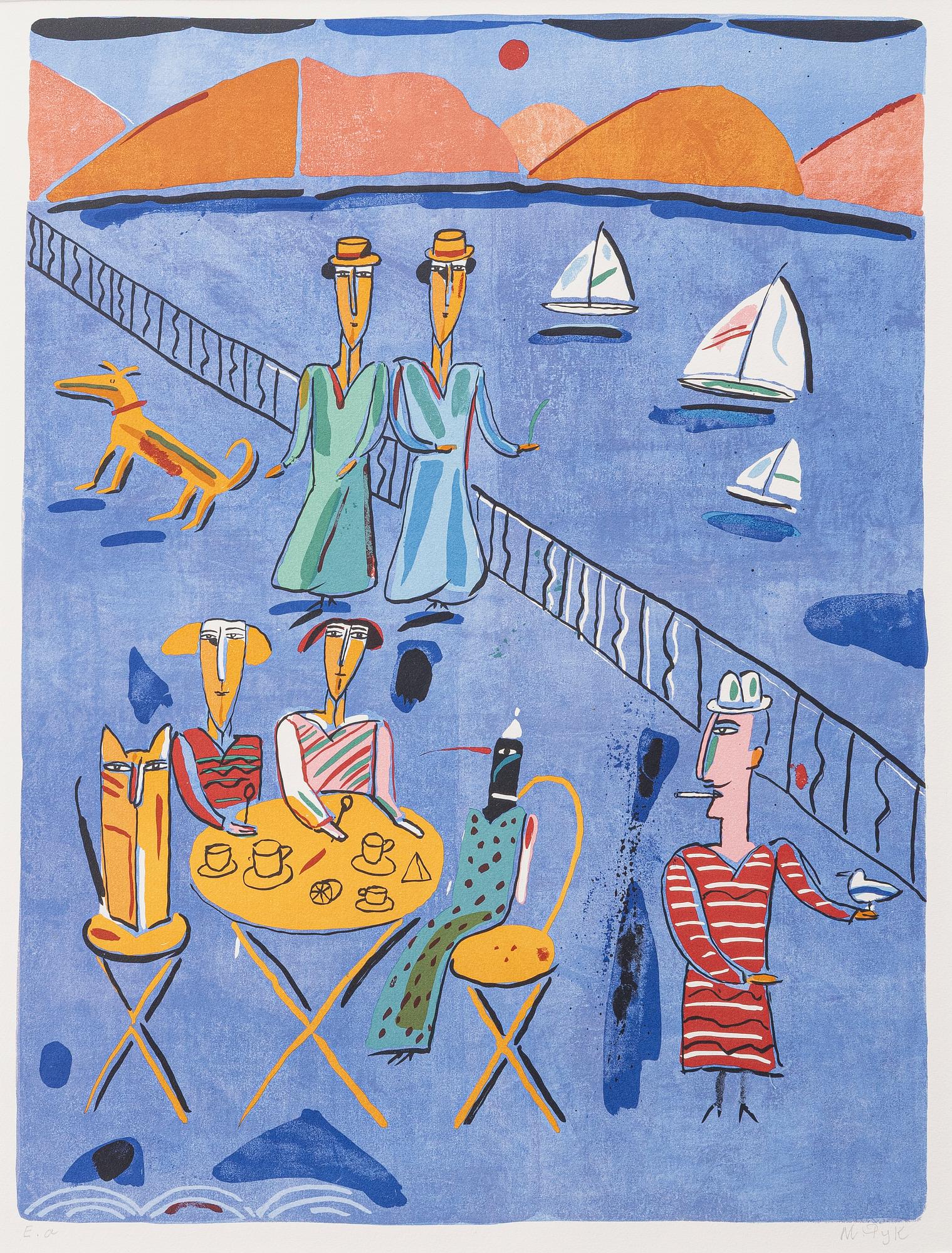 Madeleine Pyk, From Nice.